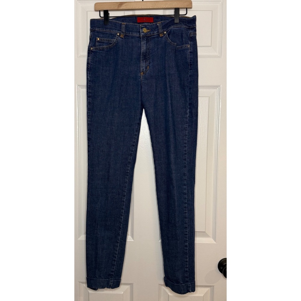 Carolina Herrera Dark Wash Denim Skinny Jeans‎ Size 8